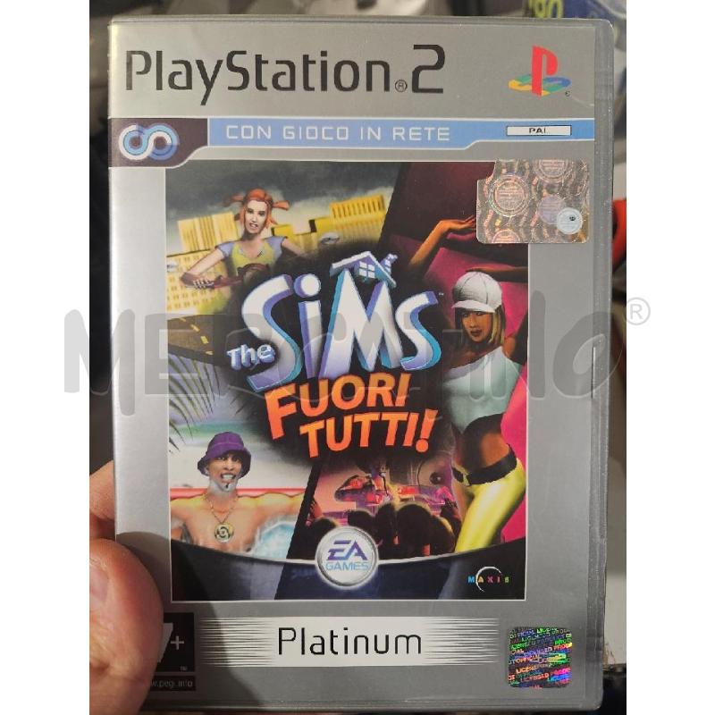 THE SIMS FUORI TUTTI PLATINUM - PS2 VIDEO GIOCO  | Mercatino dell'Usato Modena 1