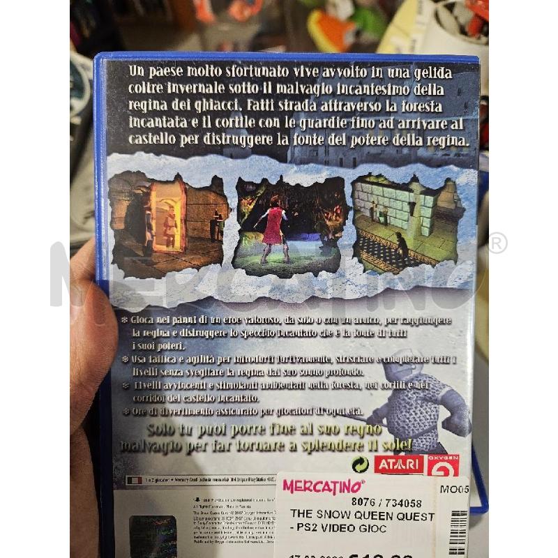 THE SNOW QUEEN QUEST - PS2 VIDEO GIOCO  | Mercatino dell'Usato Modena 2