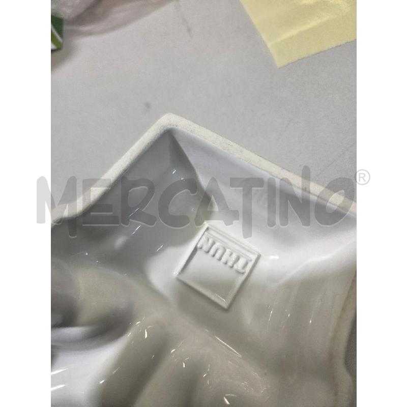 THUN FORMELLA TULIPANO BIANCO VERDE | Mercatino dell'Usato Modena 2