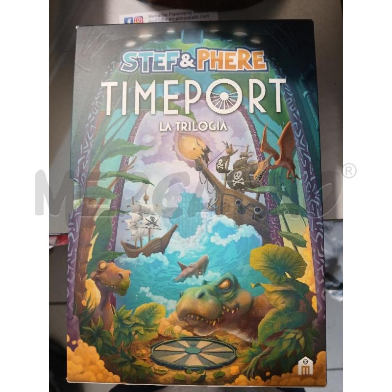 TIMEPORT LA TRILOGIA STEF PHERE - LIBRO RAGAZZI | Mercatino dell'Usato Modena 1