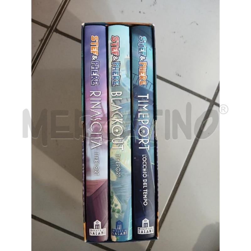 TIMEPORT LA TRILOGIA STEF PHERE - LIBRO RAGAZZI | Mercatino dell'Usato Modena 5
