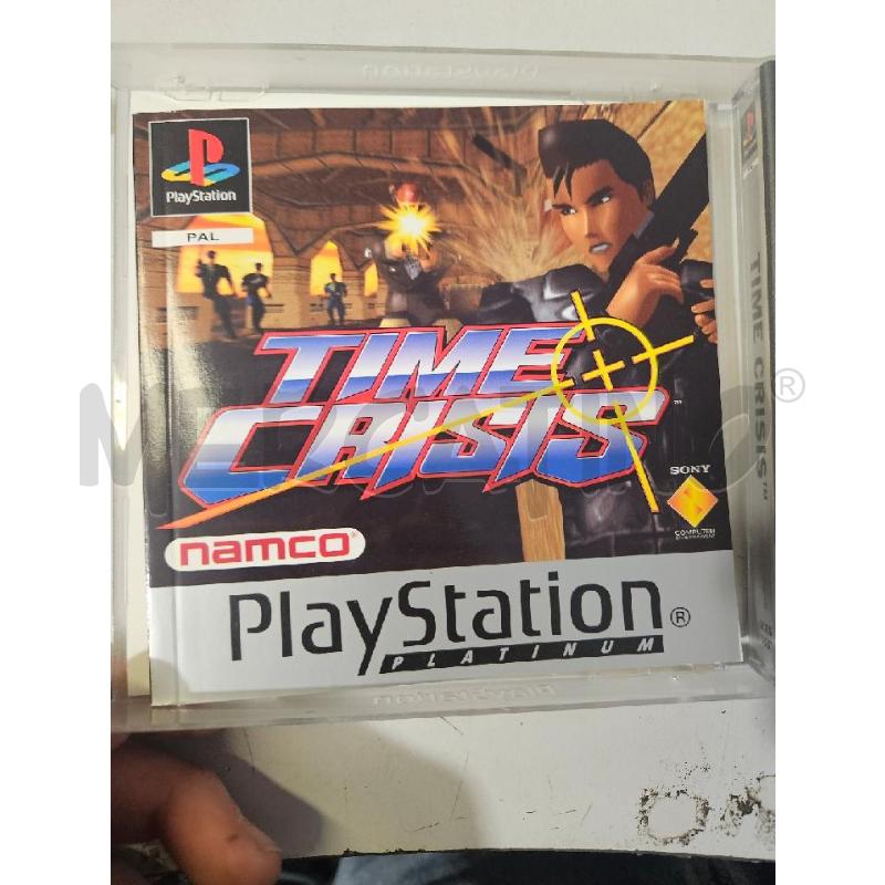 TIME CRISIS PLATINUM - PS1 VIDEO GIOCO  | Mercatino dell'Usato Modena 3