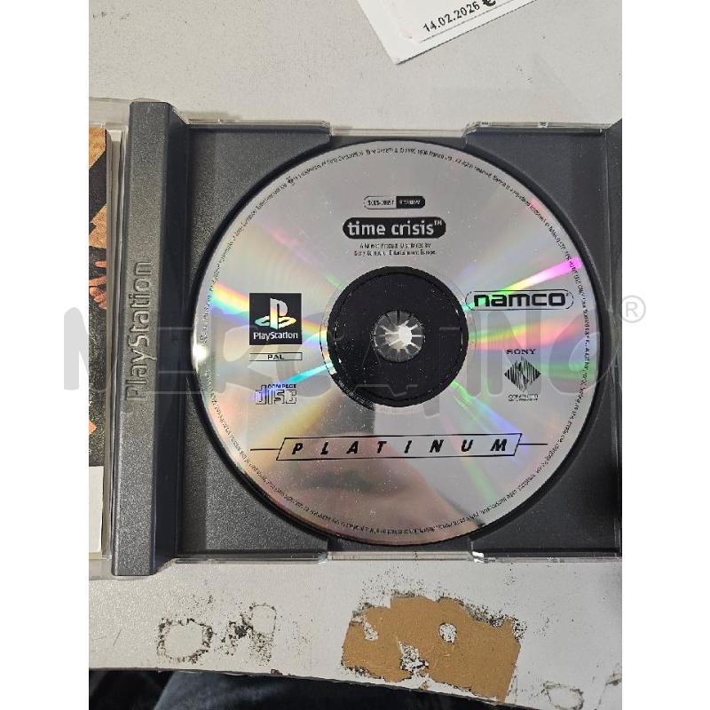 TIME CRISIS PLATINUM - PS1 VIDEO GIOCO  | Mercatino dell'Usato Modena 4