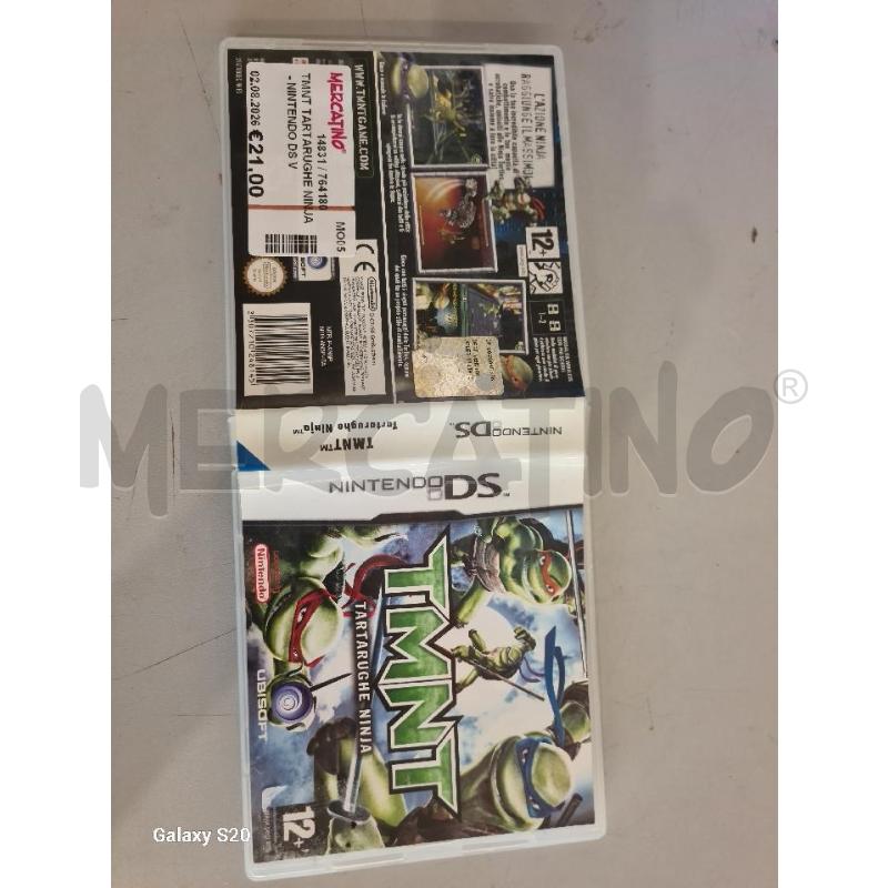 TMNT TARTARUGHE NINJA - NINTENDO DS VIDEO GIOCO  | Mercatino dell'Usato Modena 1