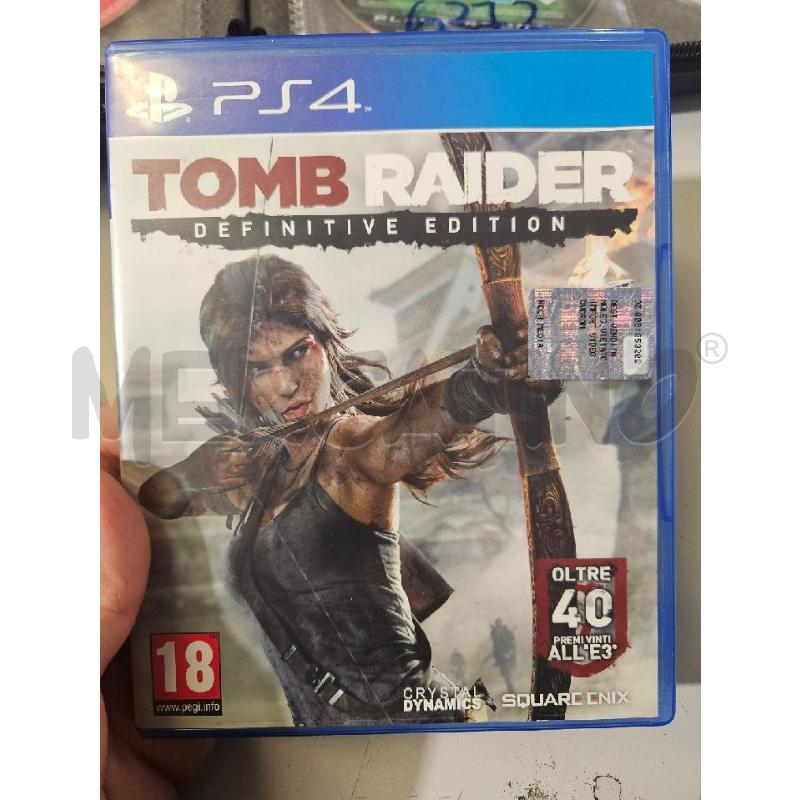 TOMB RAIDER DEFINITIVE EDITION - PS4 VIDEO GIOCO  | Mercatino dell'Usato Modena 1