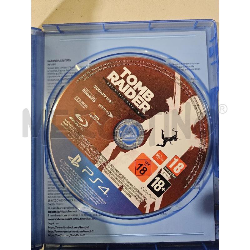 TOMB RAIDER DEFINITIVE EDITION - PS4 VIDEO GIOCO  | Mercatino dell'Usato Modena 3