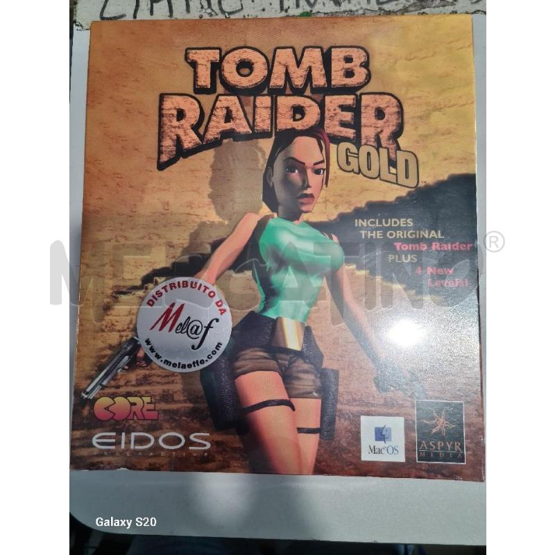 TOMB RAIDER GOLD EIDOS - MAC OS VIDEO GIOCO  | Mercatino dell'Usato Modena 1