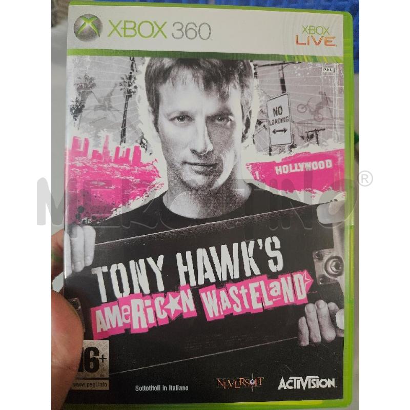 TONY HAWK'S AMERICAN WASTELAND - XBOX 360 VIDEO GIOCO  | Mercatino dell'Usato Modena 1