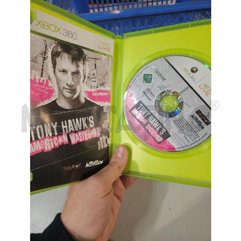TONY HAWK'S AMERICAN WASTELAND - XBOX 360 VIDEO GIOCO  | Mercatino dell'Usato Modena 3