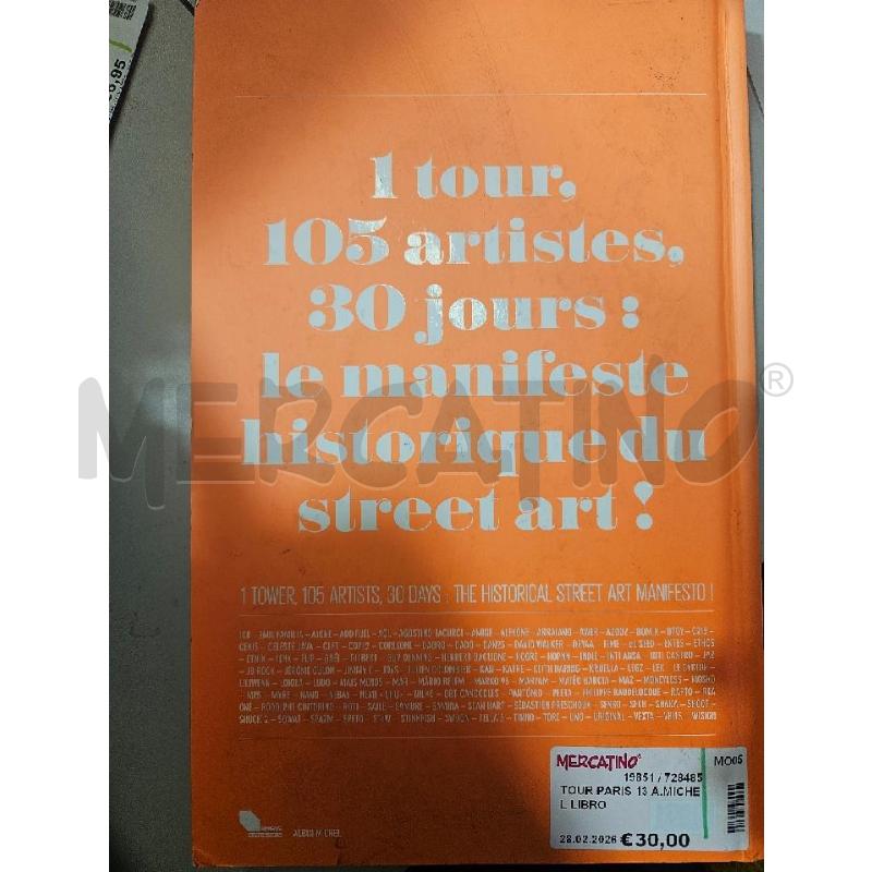 TOUR PARIS 13 A.MICHEL LIBRO | Mercatino dell'Usato Modena 2