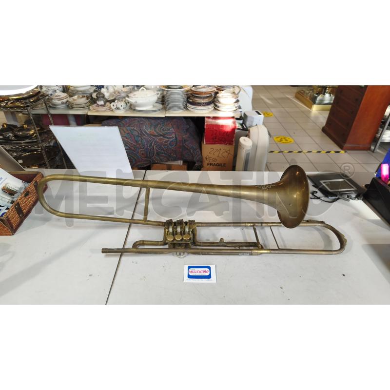 TROMBONE INCOMPLETO VENDUTO COME NON FUNZIONANTE E DECORATIVO | Mercatino dell'Usato Modena 1