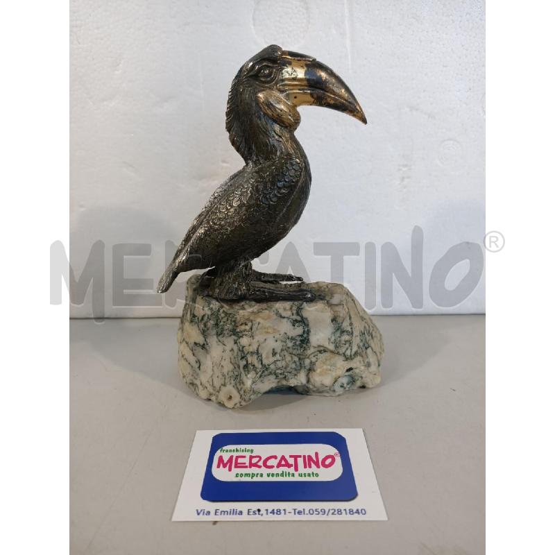 TUCANO 20CM SU AGATA ARBORIZZATA | Mercatino dell'Usato Modena 1