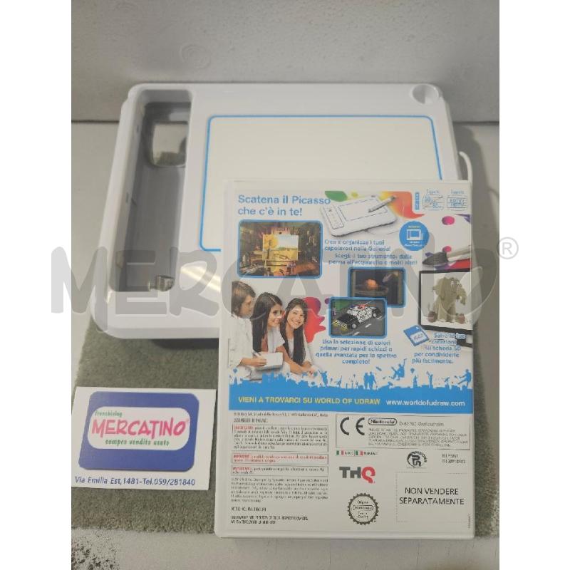 UDRAW STUDIO + TABLET - WII VIDEO GIOCO  | Mercatino dell'Usato Modena 2
