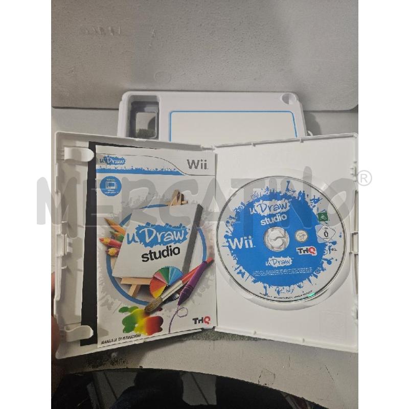 UDRAW STUDIO + TABLET - WII VIDEO GIOCO  | Mercatino dell'Usato Modena 3