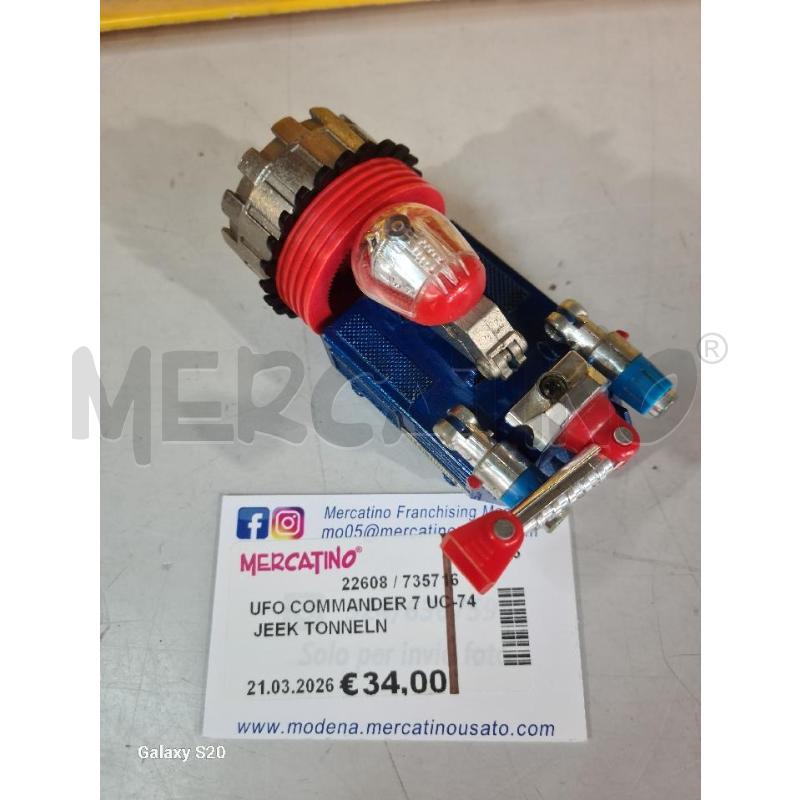 UFO COMMANDER 7 UC-74 JEEK TONNELN | Mercatino dell'Usato Modena 1