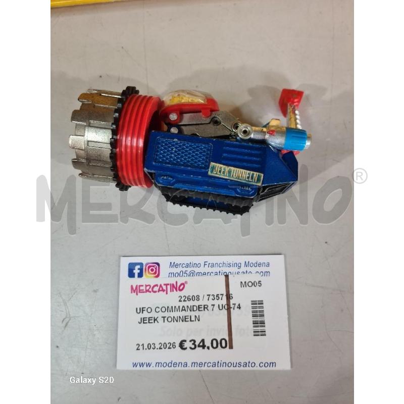 UFO COMMANDER 7 UC-74 JEEK TONNELN | Mercatino dell'Usato Modena 2