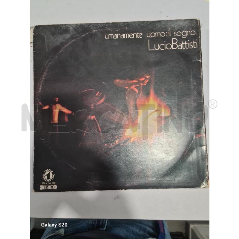 UMANAMENTE UOMO IL SOGNO LUCIO BATTISTI ZSLN 55060 - LP | Mercatino dell'Usato Modena 1