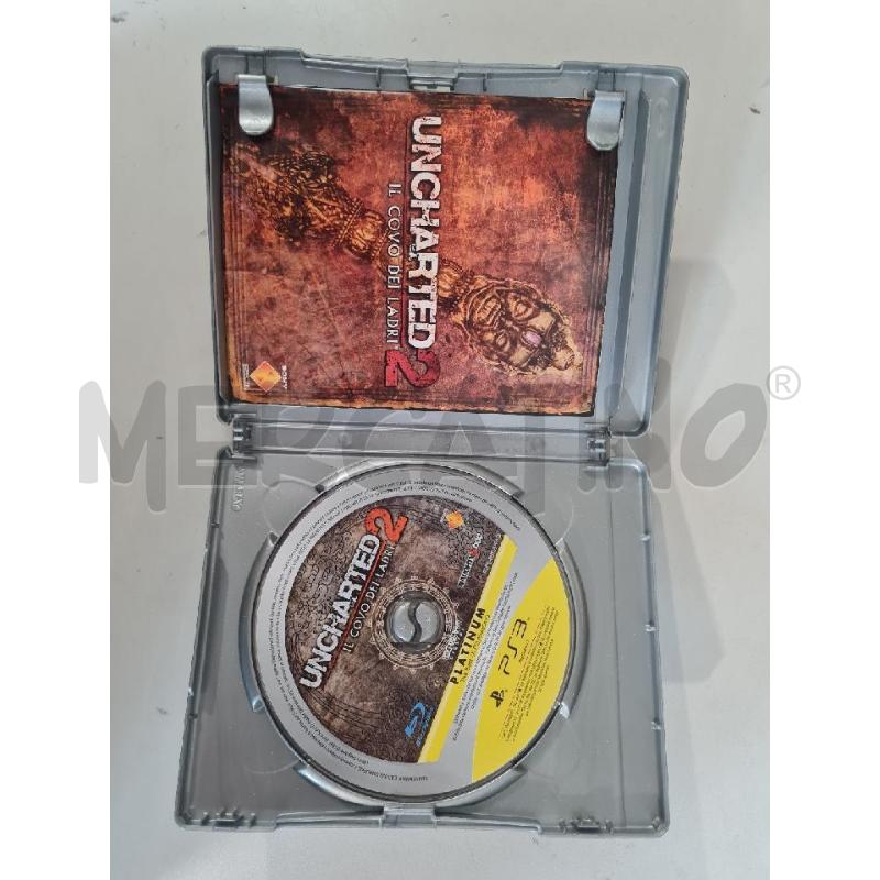 UNCHARTED 2 IL COVO DEI LADRI PLATINUM - PS3 VIDEO GIOCO  | Mercatino dell'Usato Modena 3