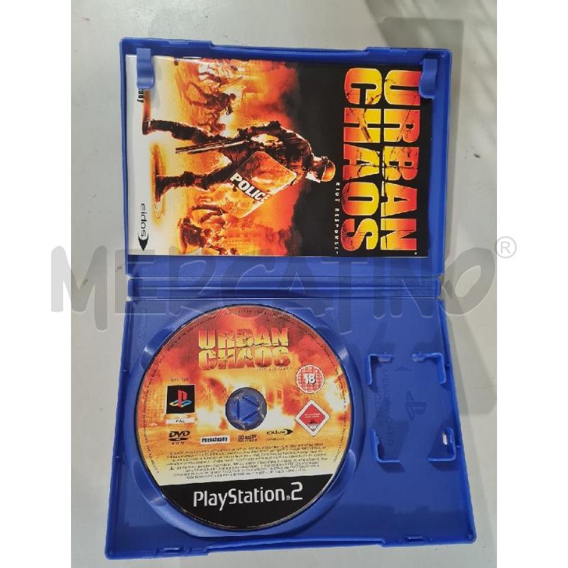 URBAN CHAOS - PS2 VIDEO GIOCO  | Mercatino dell'Usato Modena 2