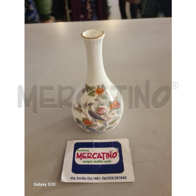 VASETTO CINESE WEDGWOOD BIANCO KUTANI CRANE | Mercatino dell'Usato Modena 1