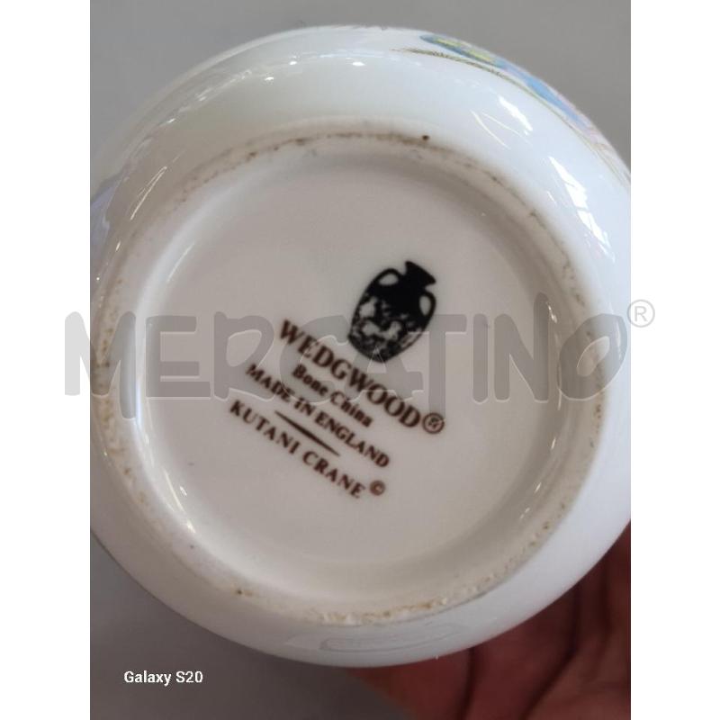 VASETTO CINESE WEDGWOOD BIANCO KUTANI CRANE | Mercatino dell'Usato Modena 2