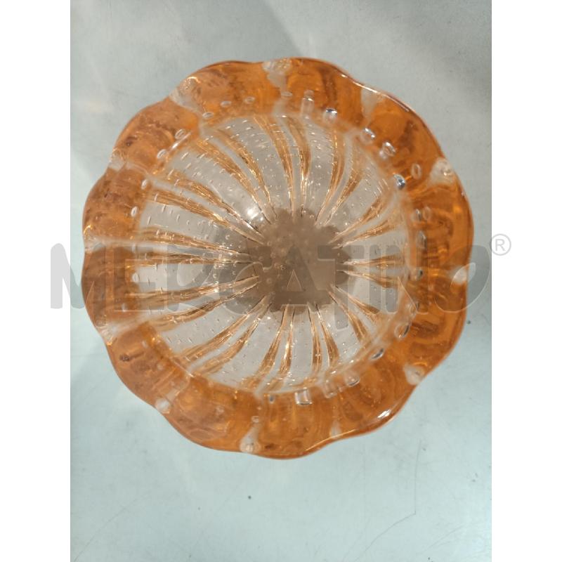 VASETTO MURANO AMBER 7X10CM | Mercatino dell'Usato Modena 2