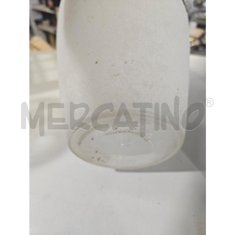 VASO ANFORA MURANO SCAVO 35CM MANICI VERDI SATINATO | Mercatino dell'Usato Modena 4