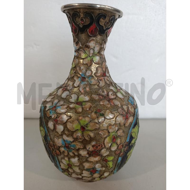 VASO CLOISONNE 15CM MET. DIPINTO | Mercatino dell'Usato Modena 4
