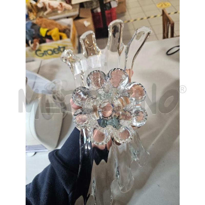 VASO CRIST. 8 BRACCI | Mercatino dell'Usato Modena 3
