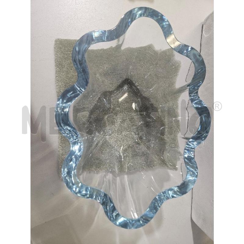 VASO CRIST. STOMBERGSHYTTAN 1995 BIVALVE 26X20X12CM | Mercatino dell'Usato Modena 3