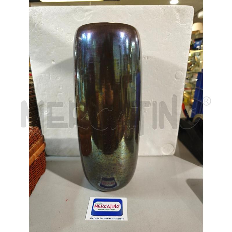 VASO MAIOLICA A LUSTRO 37CM | Mercatino dell'Usato Modena 1