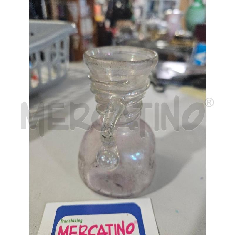 VASO MURANO IRIDESCENTE SCAVO | Mercatino dell'Usato Modena 2