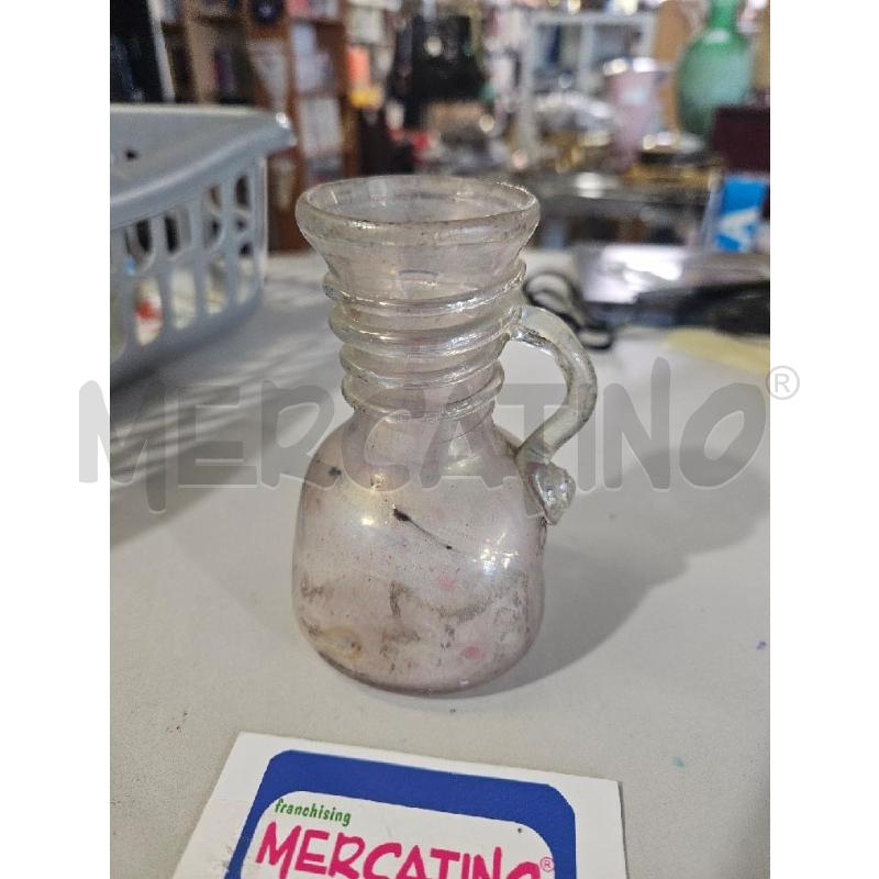 VASO MURANO IRIDESCENTE SCAVO | Mercatino dell'Usato Modena 3