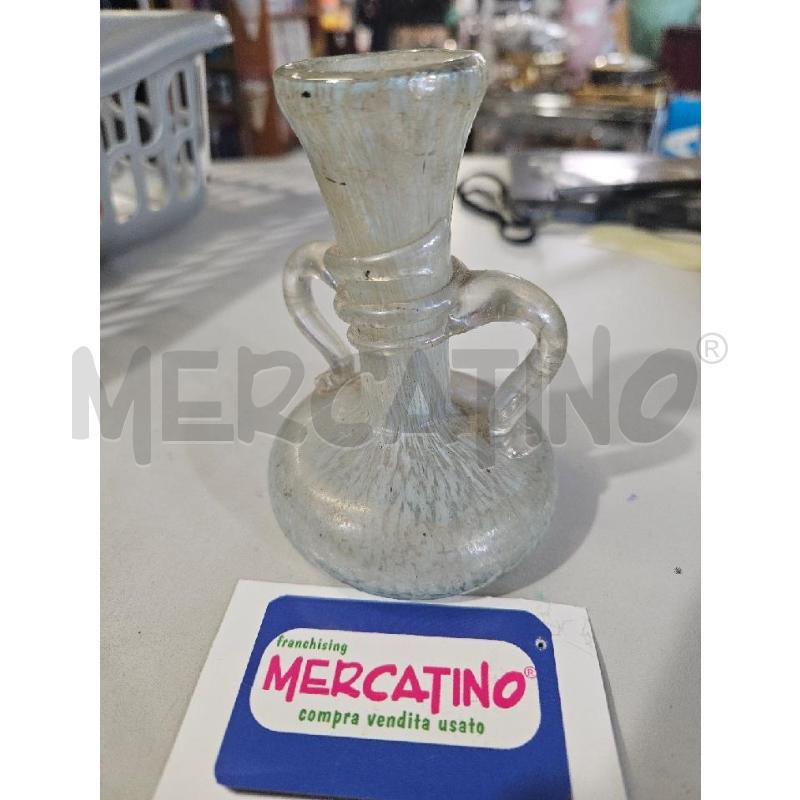 VASO MURANO IRIDESCENTE SCAVO | Mercatino dell'Usato Modena 1