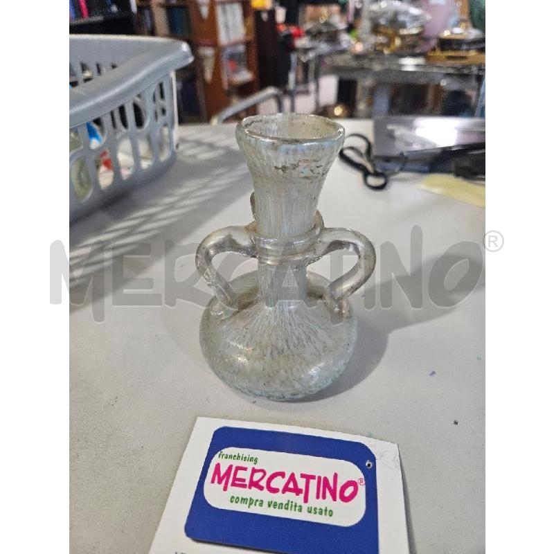 VASO MURANO IRIDESCENTE SCAVO | Mercatino dell'Usato Modena 2