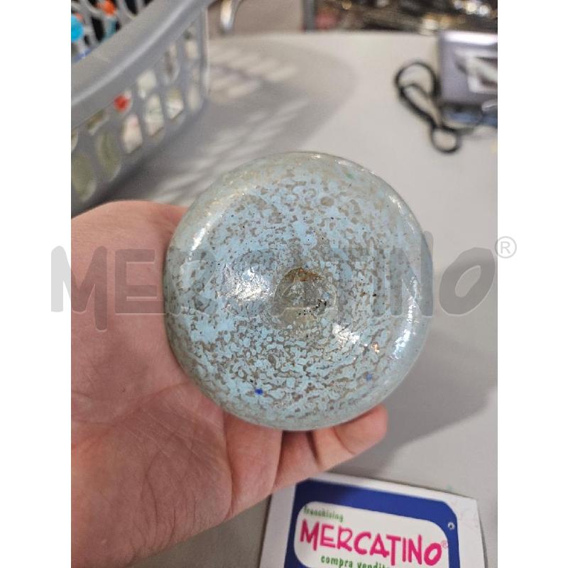 VASO MURANO IRIDESCENTE SCAVO | Mercatino dell'Usato Modena 3