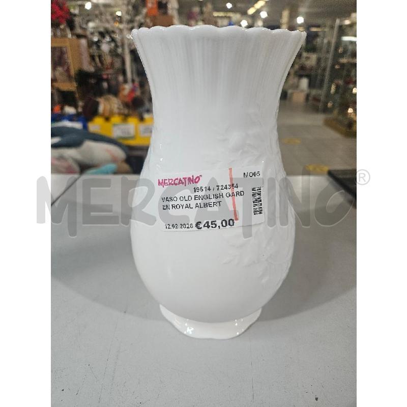 VASO OLD ENGLISH GARDEN ROYAL ALBERT 22CM | Mercatino dell'Usato Modena 1