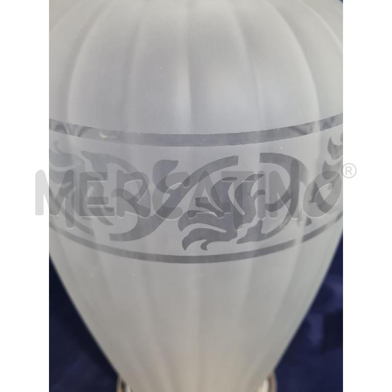 VASO VETRO 28CM BASE ### SATINATO | Mercatino dell'Usato Modena 4