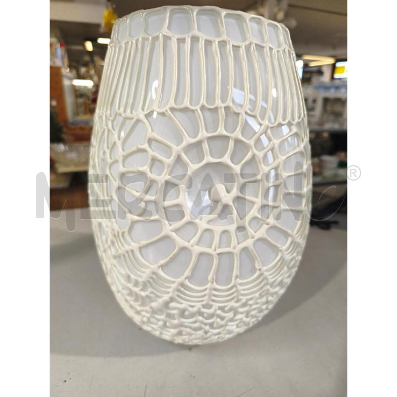 VASO VETRO DESIGN SILICON BIANCO | Mercatino dell'Usato Modena 4