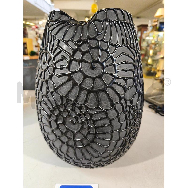 VASO VETRO DESIGN SILICON NERO | Mercatino dell'Usato Modena 3