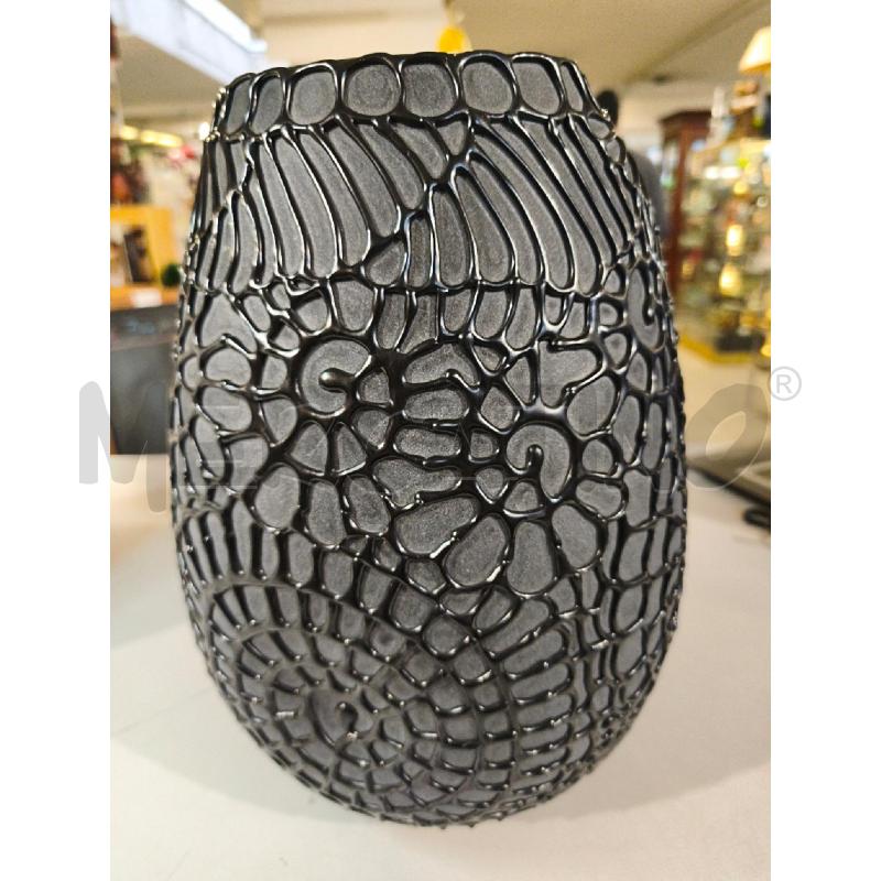 VASO VETRO DESIGN SILICON NERO | Mercatino dell'Usato Modena 4