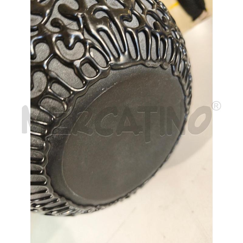 VASO VETRO DESIGN SILICON NERO | Mercatino dell'Usato Modena 5