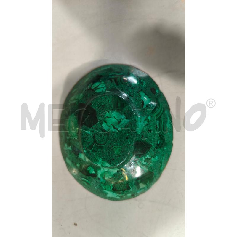 VASSOIETTO OVALE MALACHITE 8CM | Mercatino dell'Usato Modena 3