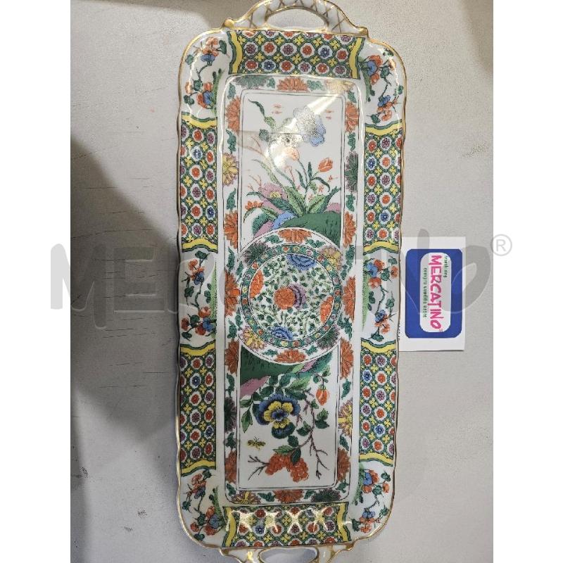 VASSOIETTO PRCLL BERNARDAUD 40X15CM LIMOGES  | Mercatino dell'Usato Modena 1