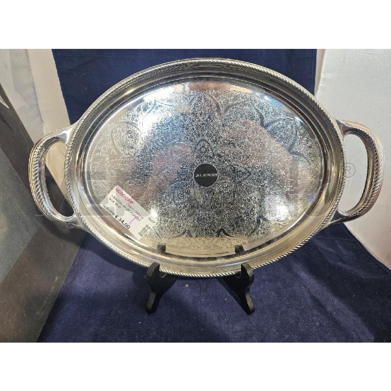 VASSOIO 40CM ALESSI INOX 1810 | Mercatino dell'Usato Modena 1
