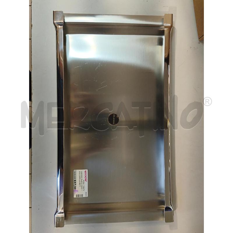 VASSOIO ALESSI INOX 1810 COPPOLA RETT. 53X30CM | Mercatino dell'Usato Modena 1