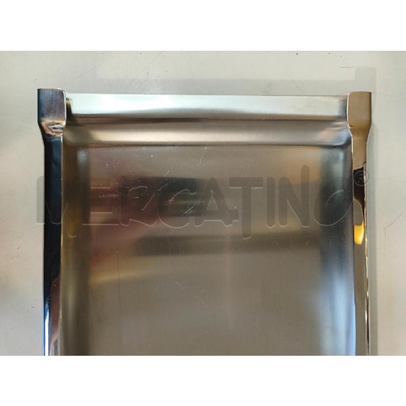 VASSOIO ALESSI INOX 1810 COPPOLA RETT. 53X30CM | Mercatino dell'Usato Modena 2