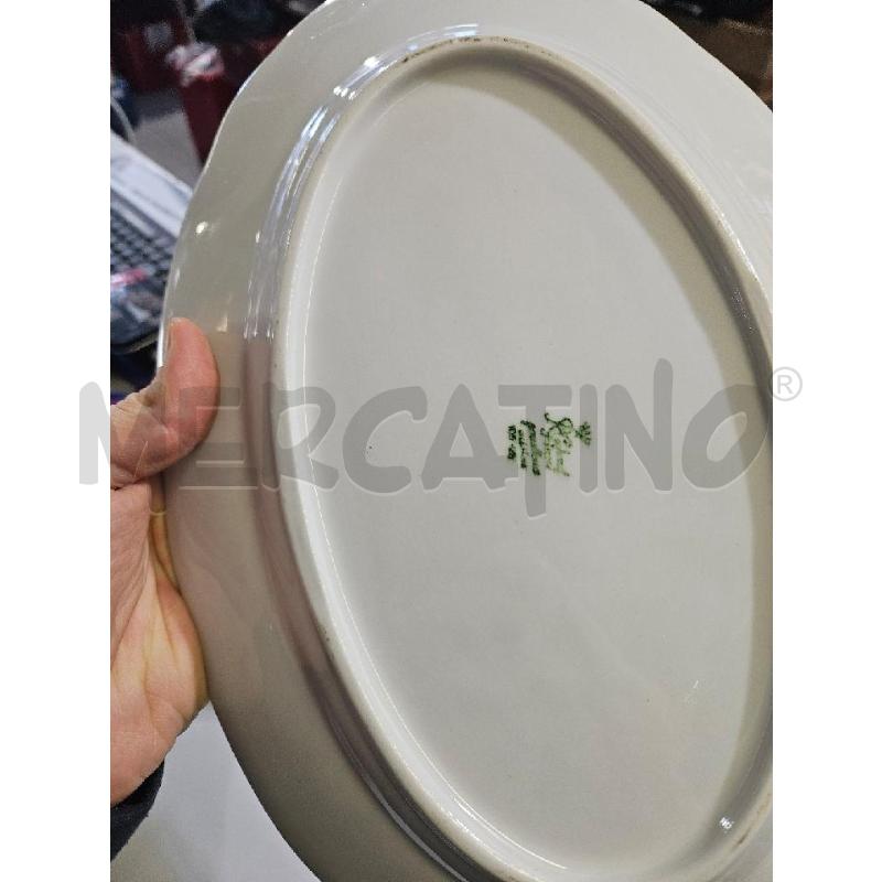 VASSOIO OVALE PRCLL GINORI FILO ORO | Mercatino dell'Usato Modena 2
