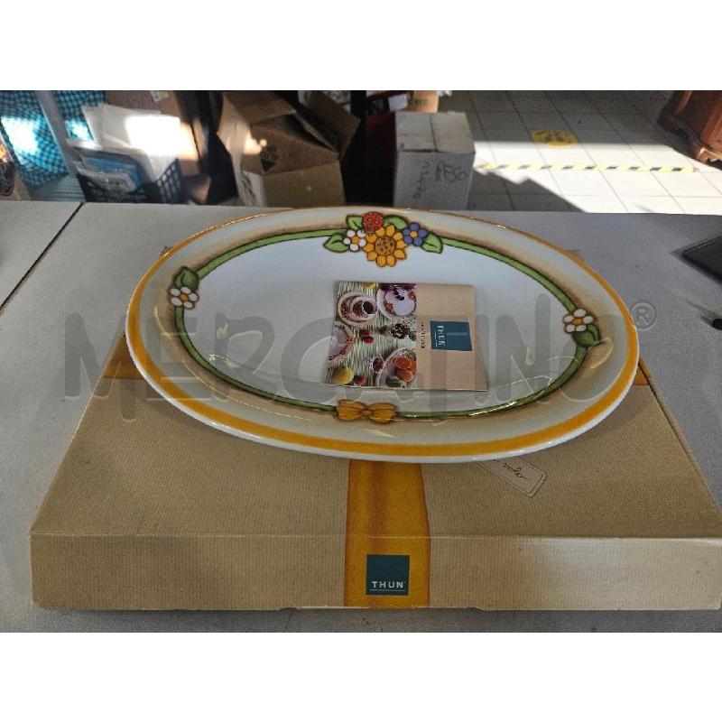 VASSOIO OVALE PRCLL THUN COUNTRY 40X30CM | Mercatino dell'Usato Modena 1