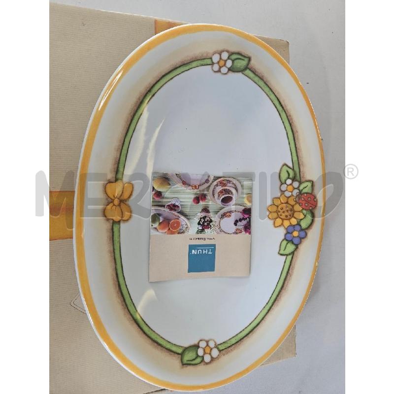 VASSOIO OVALE PRCLL THUN COUNTRY 40X30CM | Mercatino dell'Usato Modena 2